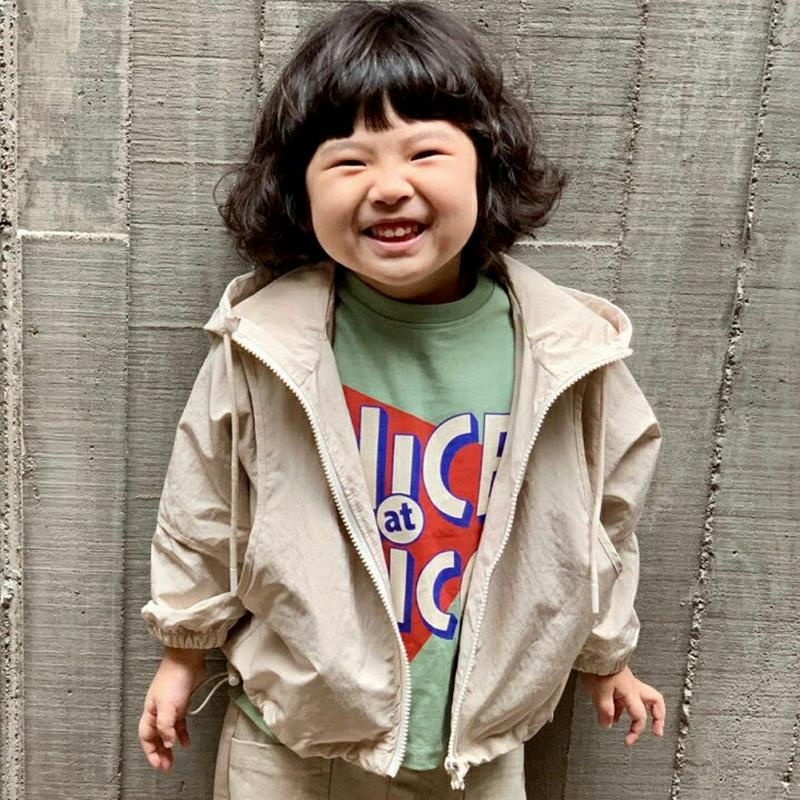 【新作10%OFF】NICEプリント長袖Tシャツ・u05944 キッズ【3~8才】【tops】【トップス Tシャツ ロングスリー