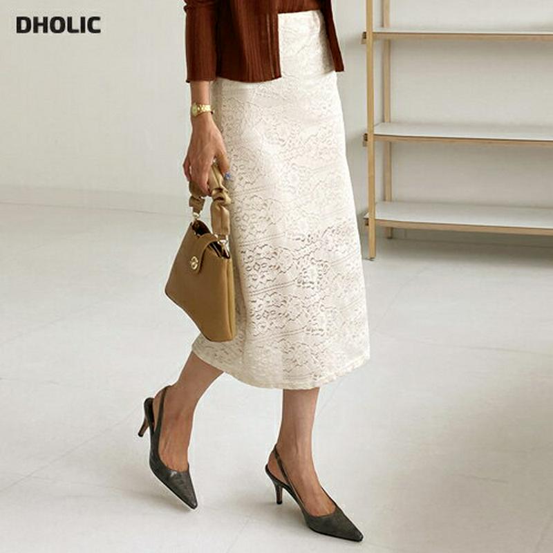 【新作10%OFF】レースHラインスカート・全5色・t60715 レディース【sk】【韓国 ファッション ボトムス スカート ロ