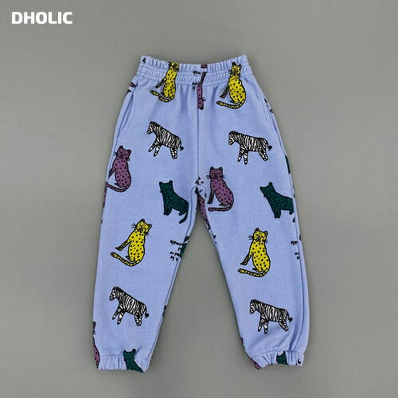 【新作10%OFF】アニマルパンツ・u05434 キッズ【3~8才】【pt】【ボトムス パンツ ズボン ロングパンツ 長ズボン 