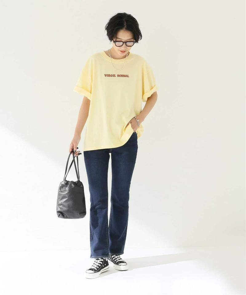 【VIRGIL NORMAL】ピグメントTシャツ◆（JOURNAL STANDARD relume）