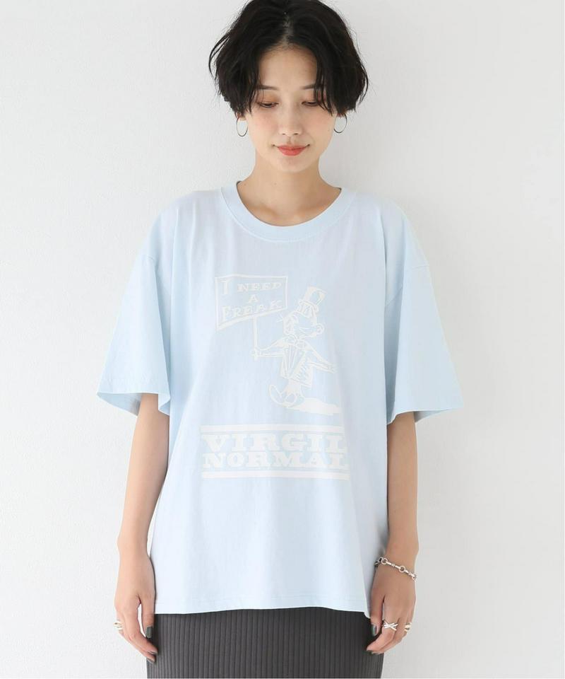 【VIRGIL NORMAL】ピグメントTシャツ◆（JOURNAL STANDARD relume）
