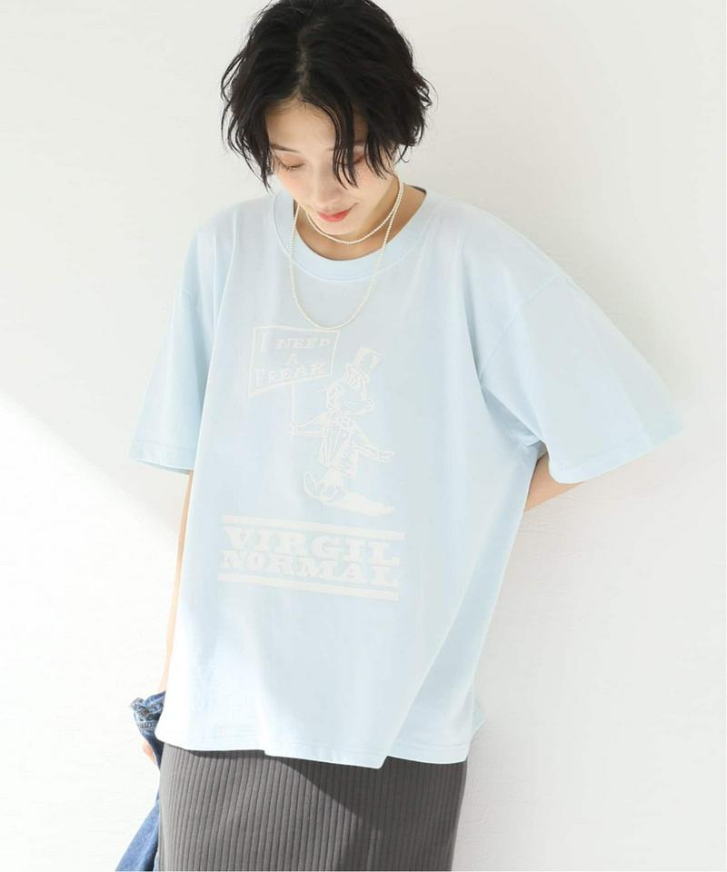 【VIRGIL NORMAL】ピグメントTシャツ◆（JOURNAL STANDARD relume）