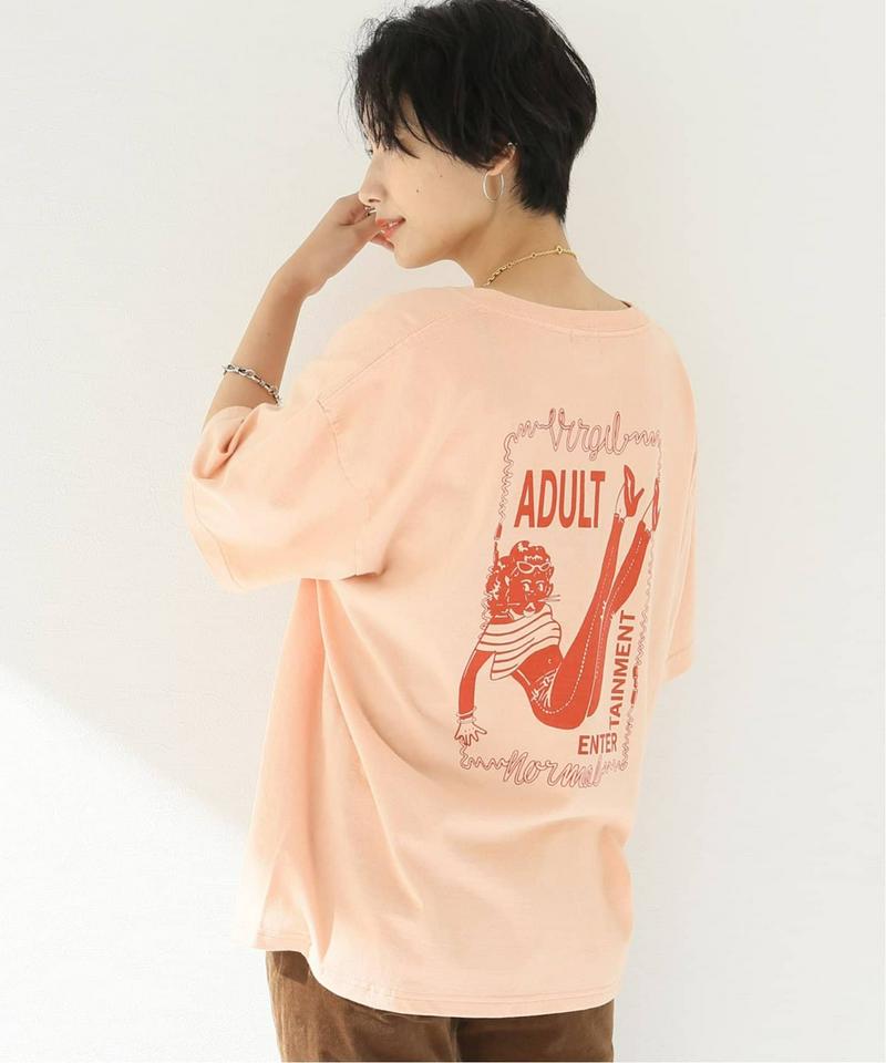 【VIRGIL NORMAL】ピグメントTシャツ◆（JOURNAL STANDARD relume）