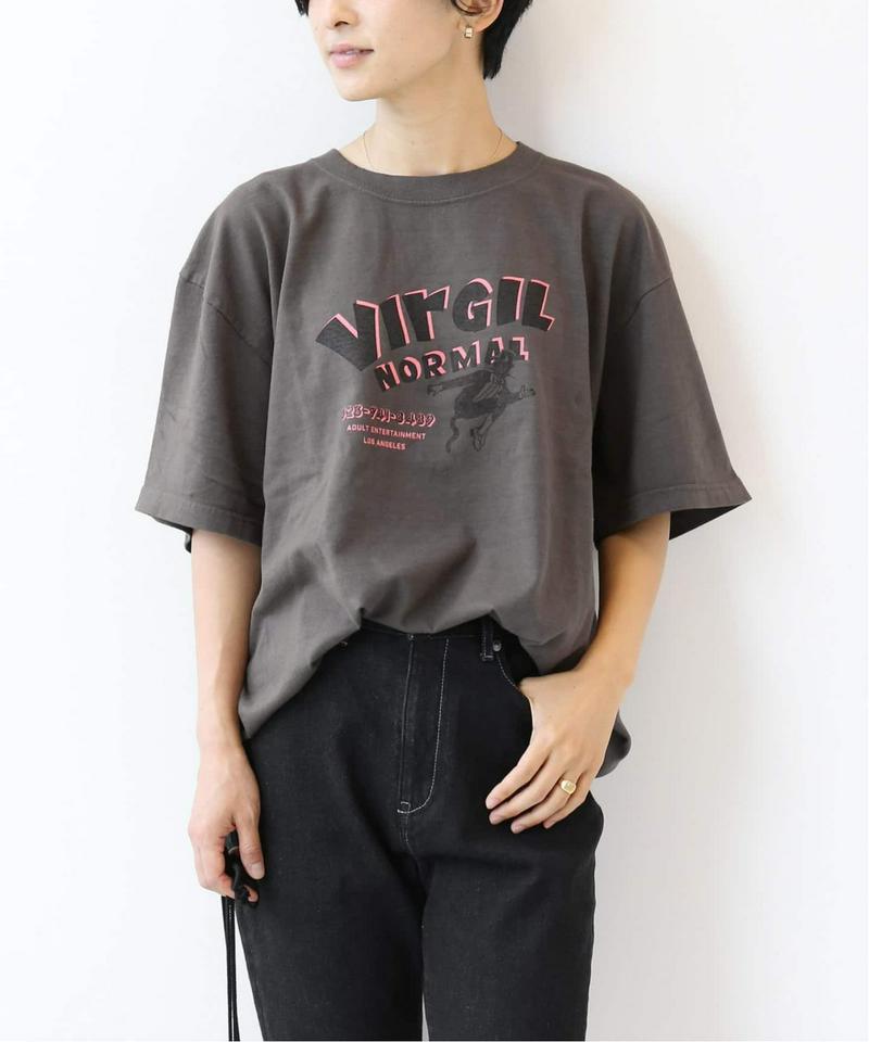 【VIRGIL NORMAL】ピグメントTシャツ◆（JOURNAL STANDARD relume）