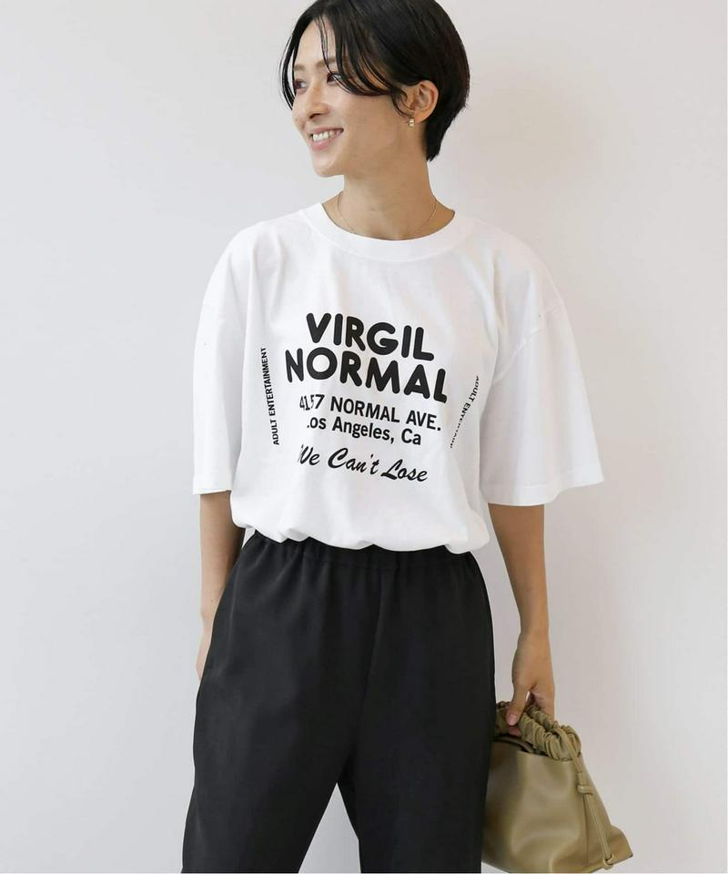 【VIRGIL NORMAL】ピグメントTシャツ◆（JOURNAL STANDARD relume）