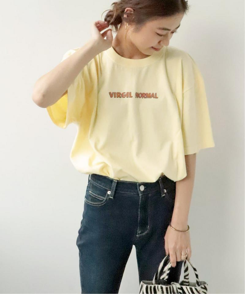 【VIRGIL NORMAL】ピグメントTシャツ◆（JOURNAL STANDARD relume）