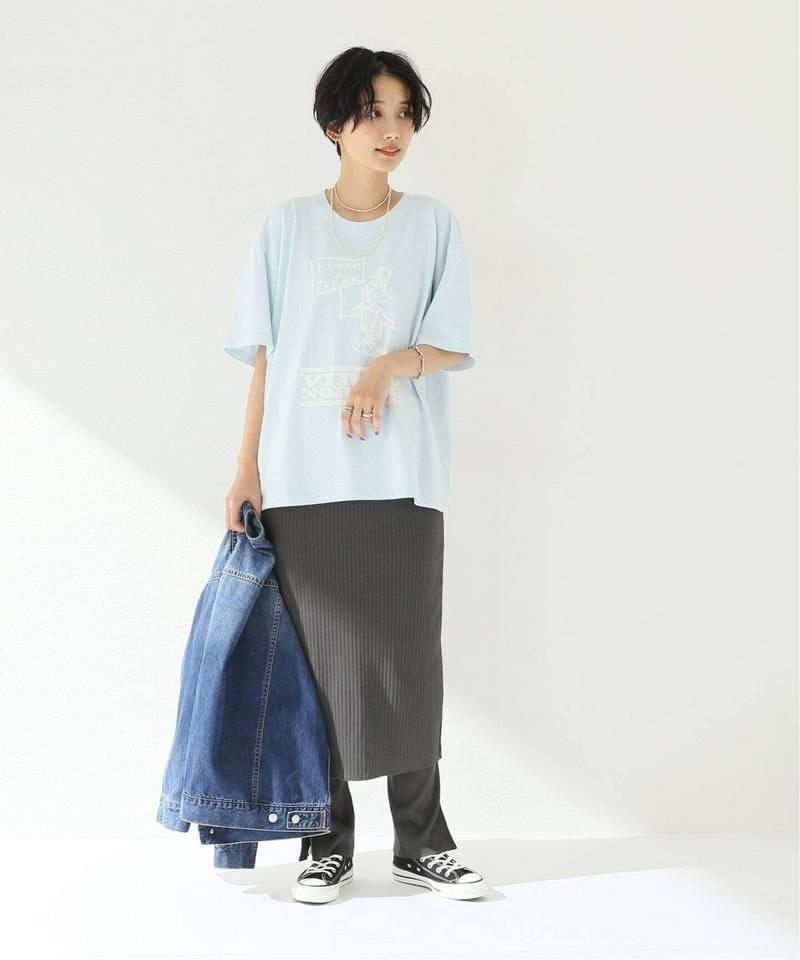 【VIRGIL NORMAL】ピグメントTシャツ◆（JOURNAL STANDARD relume）