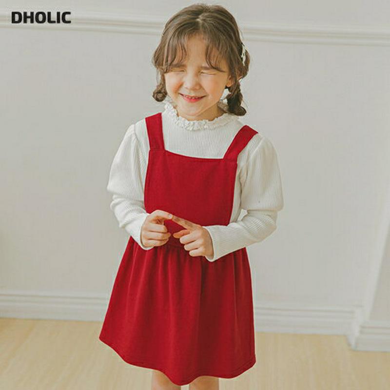 バッククロスストラップワンピース(レッド)・p006012 キッズ【3~8才】【ops】【ワンピース ミニ丈 ミニワンピース スリーブレス ストラップ バッククロス ガーリー シンプル かわいい 女の子 韓国 韓国子供服 子供 こども 子供服 こども服】【KIDS】