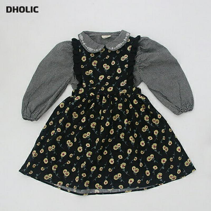 【新作10%OFF】フリルライン花柄スリーブレスワンピース・u06185 キッズ【3~8才】【ops】【ワンピース ロングワンピ