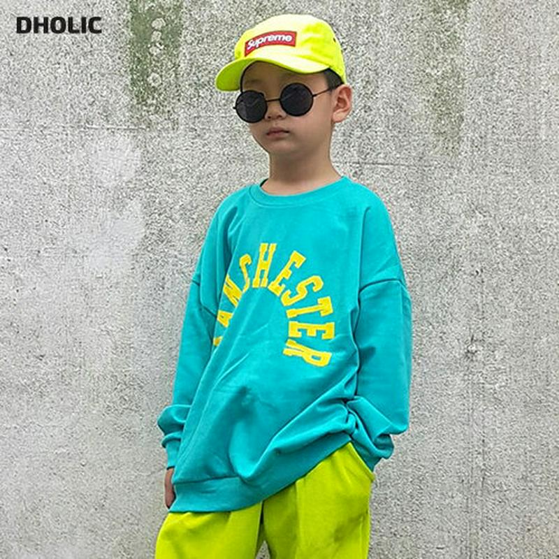 【新作10%OFF】MANCHESTERスウェット・u06214 キッズ【3~8才】【tops】【トップス スウェット ラウンド