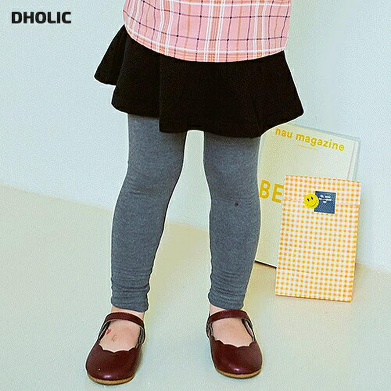 【新作10%OFF】配色スカートレギンス・p006028 キッズ【3~8才】【pt】【レギンス ロング ロング丈 ロングレギンス