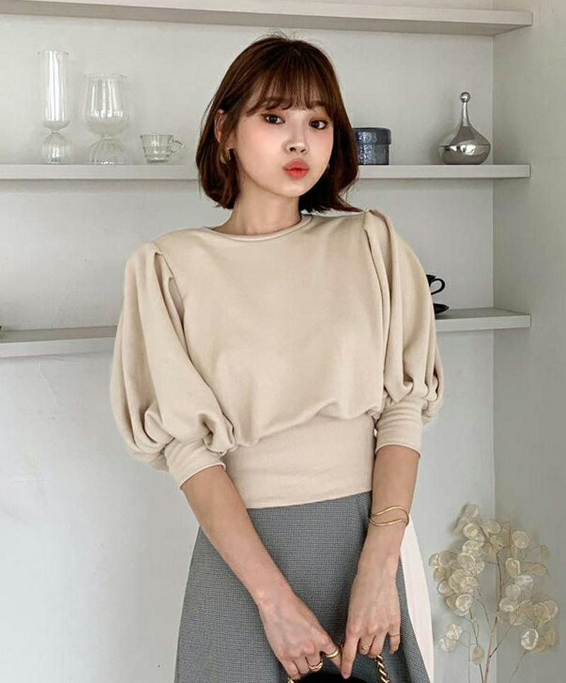 【新作10%OFF】バックジップスウェット・全4色・t56859 レディース【tops】【韓国 ファッション トップス スウェッ