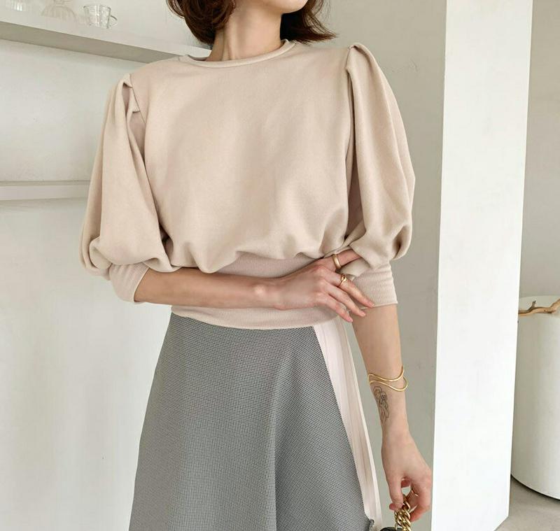 【新作10%OFF】バックジップスウェット・全4色・t56859 レディース【tops】【韓国 ファッション トップス スウェッ