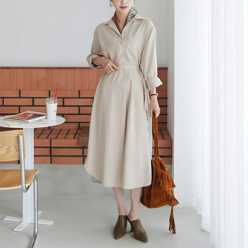 【新作10%OFF】ストラップ付カラーボタンワンピース・全2色・t64074 レディース【ops】【ワンピース ロング ロングワ