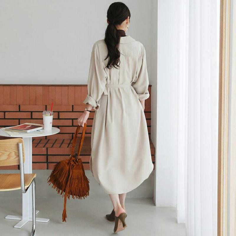 【新作10%OFF】ストラップ付カラーボタンワンピース・全2色・t64074 レディース【ops】【ワンピース ロング ロングワ