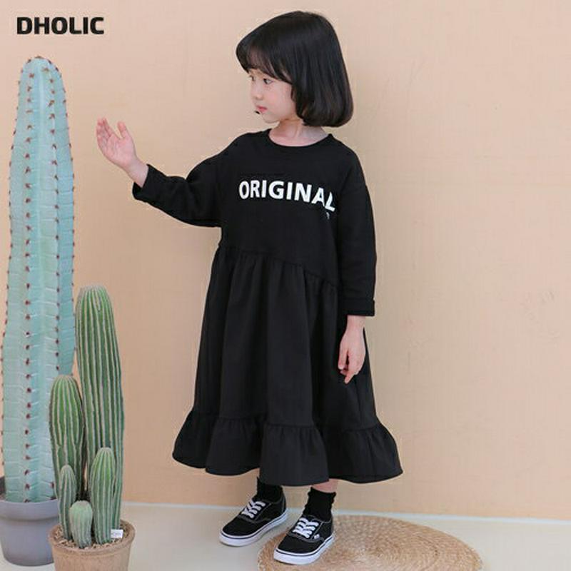 ORIGINALティアードワンピース・u05957 キッズ【3~8才】【ops】【ワンピース ロングワンピース ラウンドネック 