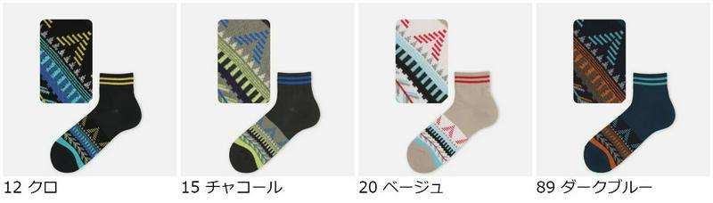 【全品送料無料★〜12/26 23:59迄】【あす楽】【Tabio MEN】 メンズ ネイティブ柄ラインアンク丈ソックス / 靴下屋 靴下 タビオ くつ下 ショート メンズ 日本製 2012ka