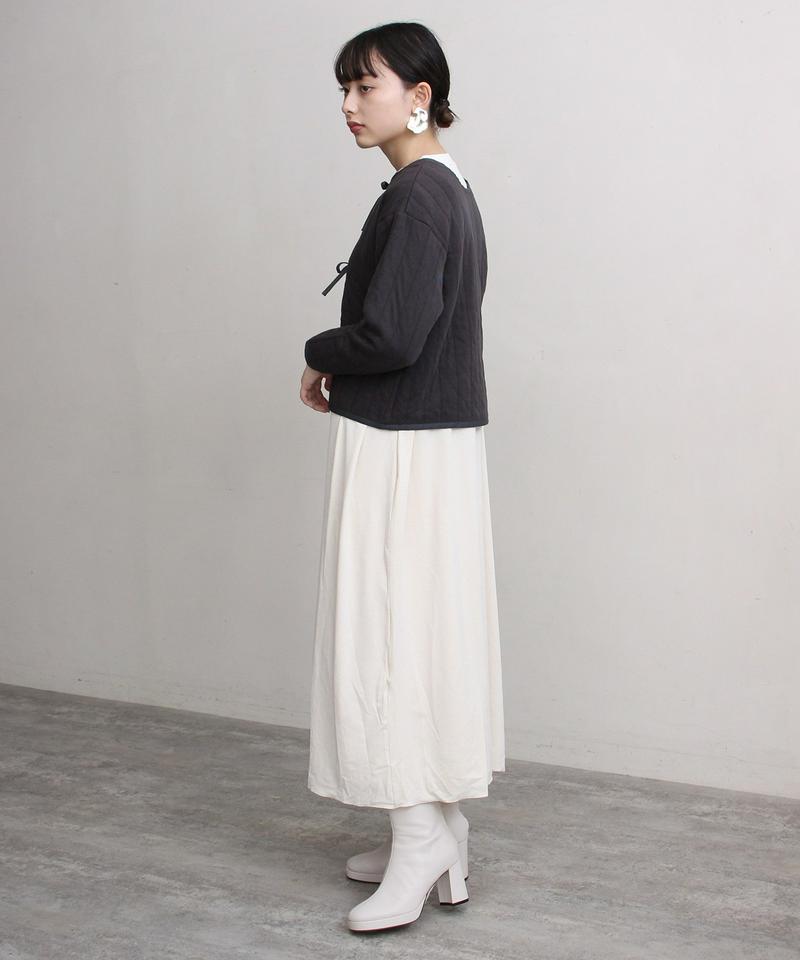 ニットキルトバックリボンプルオーバー（cardo fabrica）