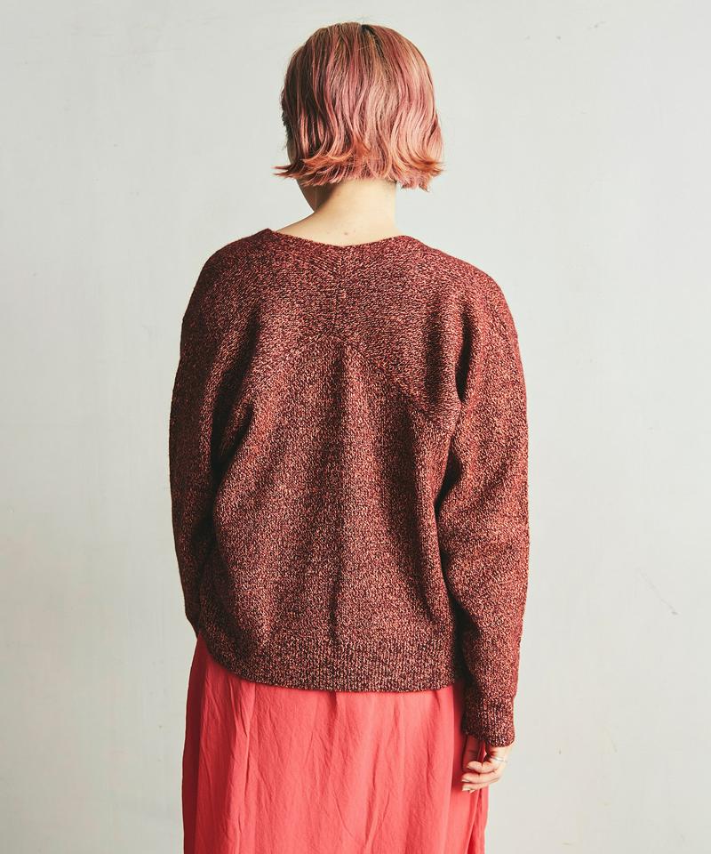 【予約販売】○ネオンミックス カーディガン（nitca）