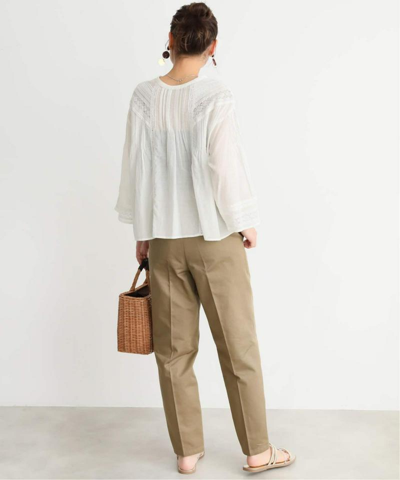 ウォッシャブルアンティークレース2wayブラウス◆（JOURNAL STANDARD relume）