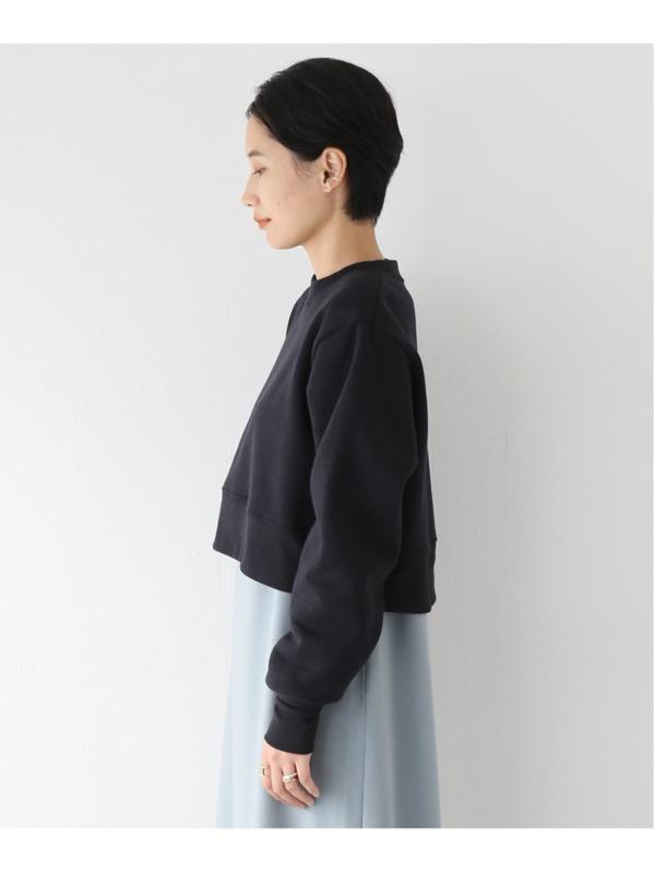 【LA SPEEDY/エルエースピーディー】 CROPPED CREW NECK:カットソー