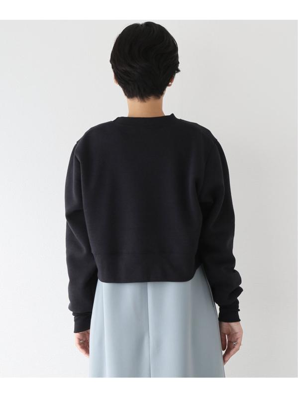 【LA SPEEDY/エルエースピーディー】 CROPPED CREW NECK:カットソー
