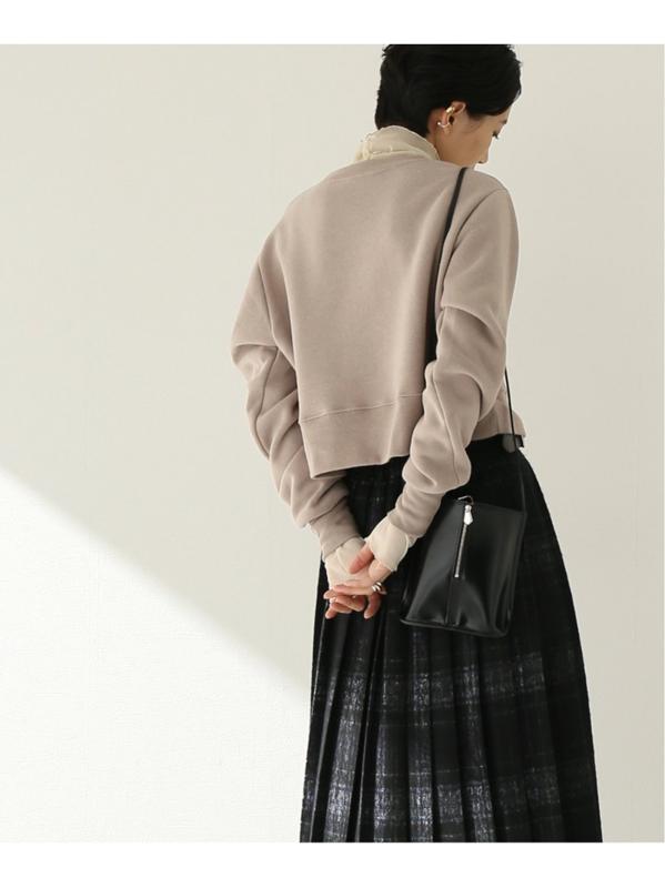 【LA SPEEDY/エルエースピーディー】 CROPPED CREW NECK:カットソー