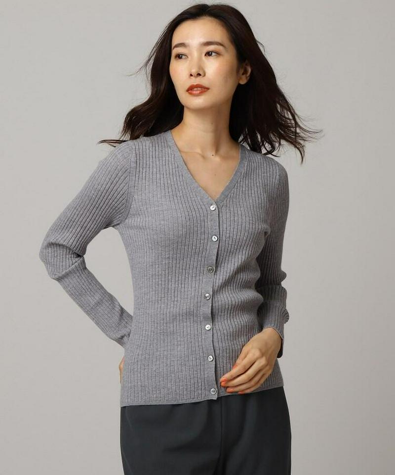 Zegna Baruffa Vネックカーディガン