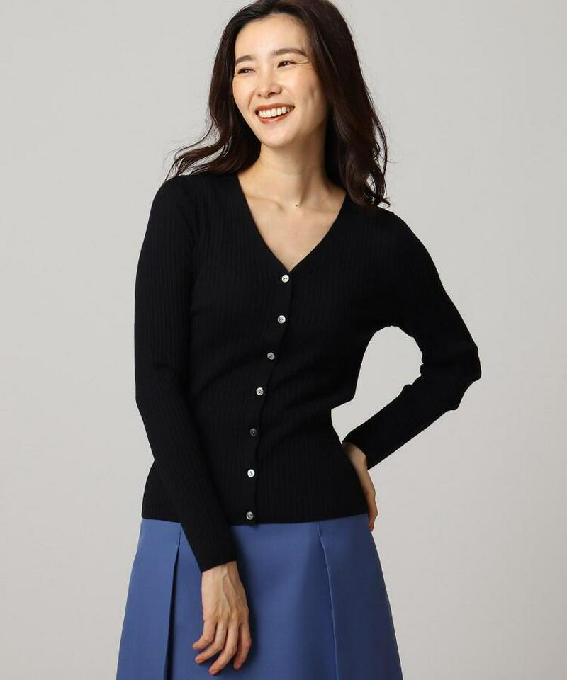 Zegna Baruffa Vネックカーディガン