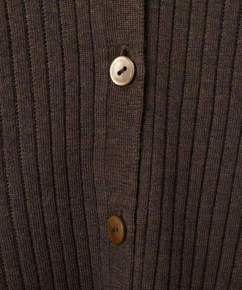 Zegna Baruffa Vネックカーディガン