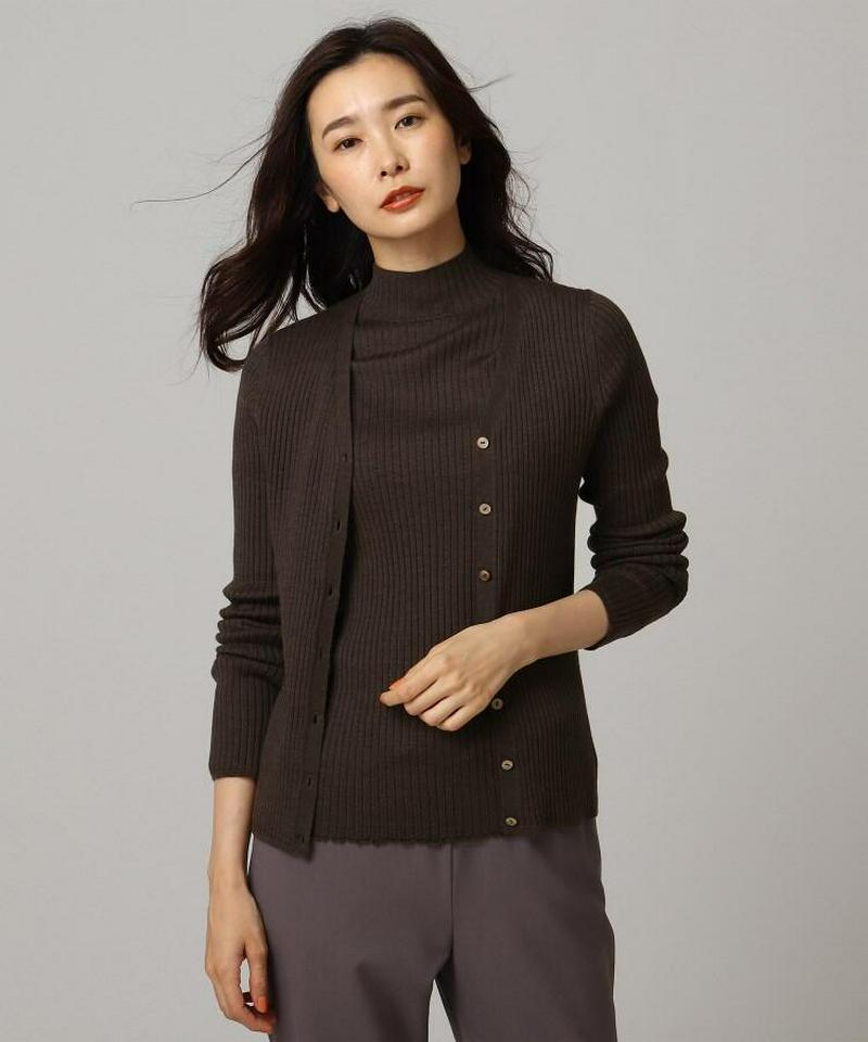 Zegna Baruffa Vネックカーディガン