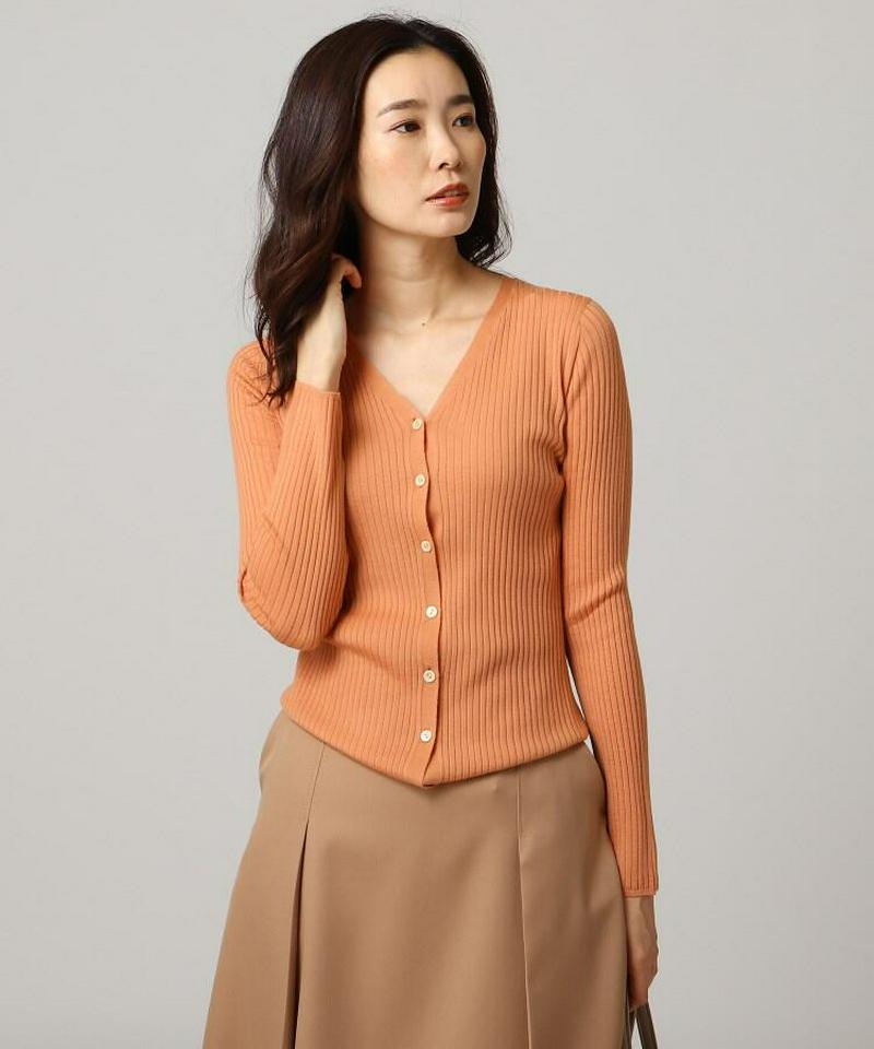 Zegna Baruffa Vネックカーディガン