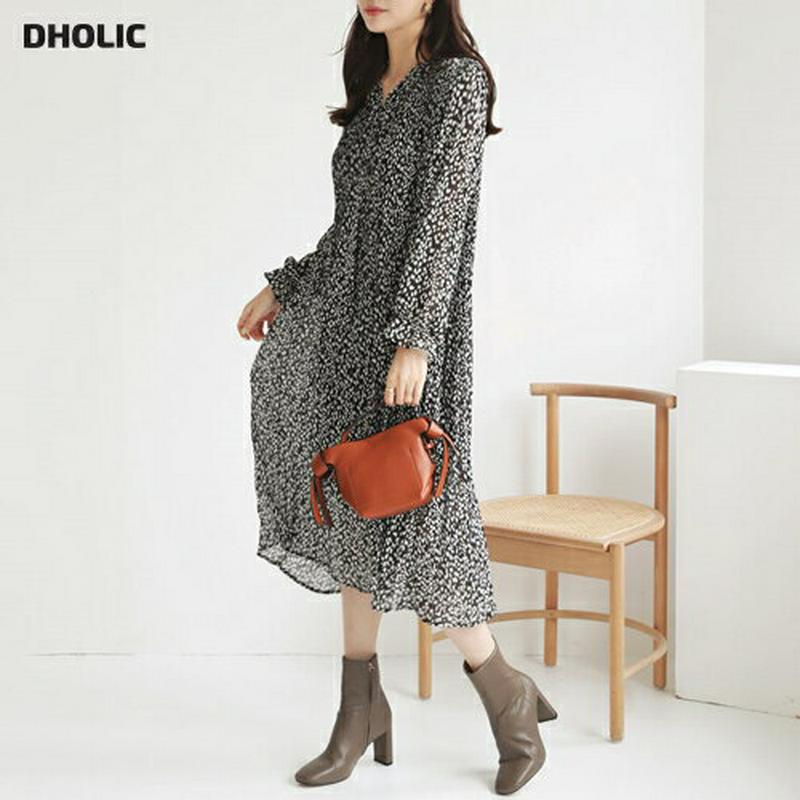 【新作10%OFF】ストラップ付レオパードワンピース・全2色・b64120 レディース【ops】【韓国 ファッション ワンピース