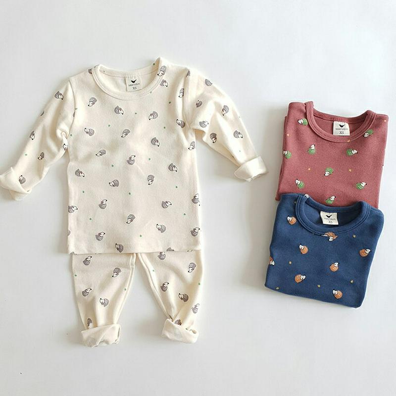 hedgehogルームウェアSET・u06200 キッズ【3~8才】【set】【セットアップ セット setup ルームウェア 