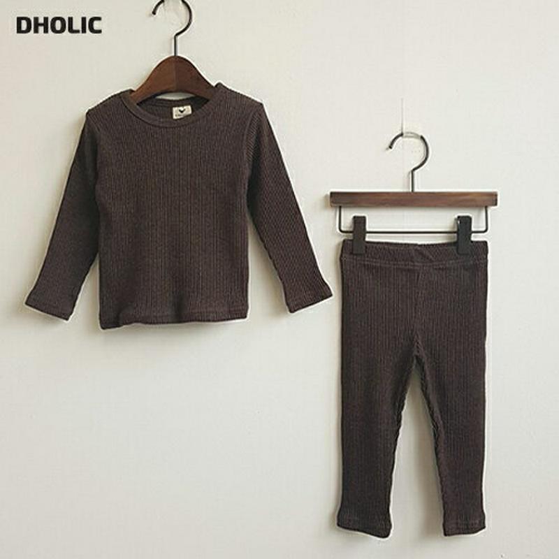 リブTシャツルームウェアSET・u06209 キッズ【3~8才】【set】【セットアップ セット setup ルームウェア トッ