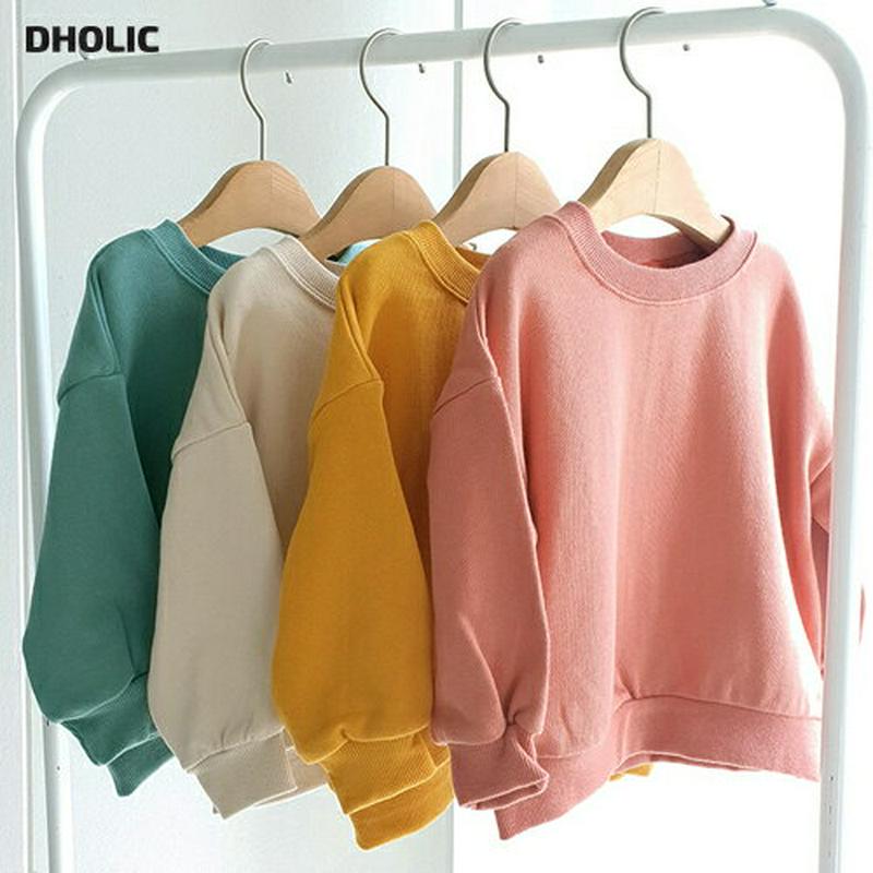 クルーネックスウェット・u06186 キッズ【3~8才】【tops】【トップス スウェット 長袖 クルーネック シンプル カジュ