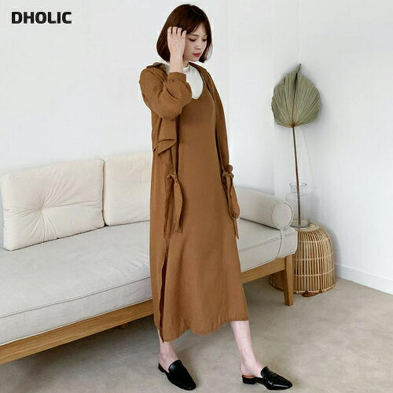 【新作10%OFF】ラップシャツ&スリーブレスワンピースSET・全3色・t48049 レディース【ops】【韓国 ファッション 