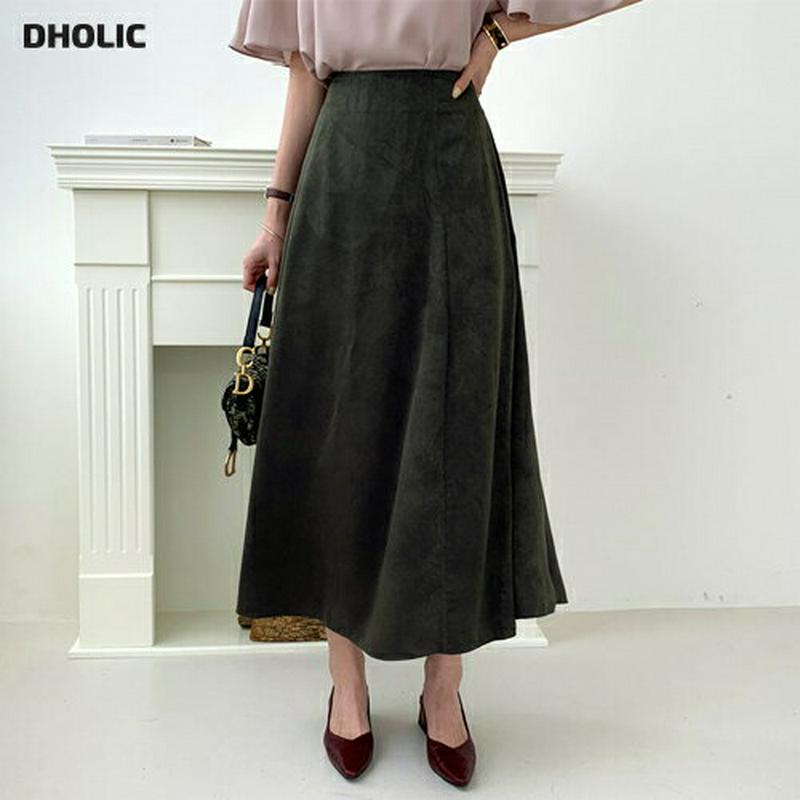 【新作10%OFF】フレアロングスカート・全4色・b64040 レディース【sk】【スカート ロング ロングスカート フレア フ