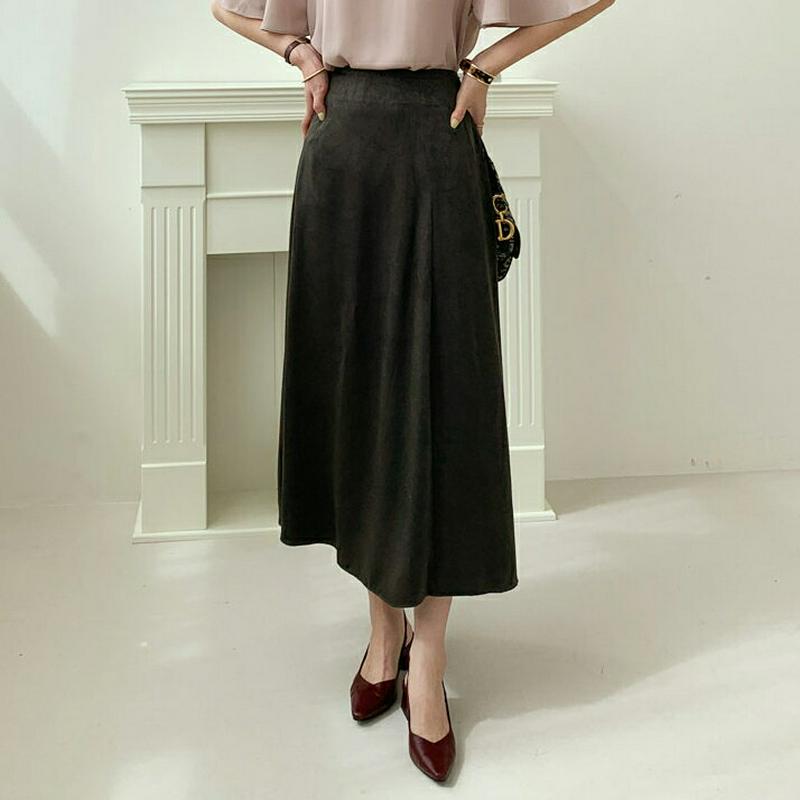 【新作10%OFF】フレアロングスカート・全4色・b64040 レディース【sk】【スカート ロング ロングスカート フレア フ