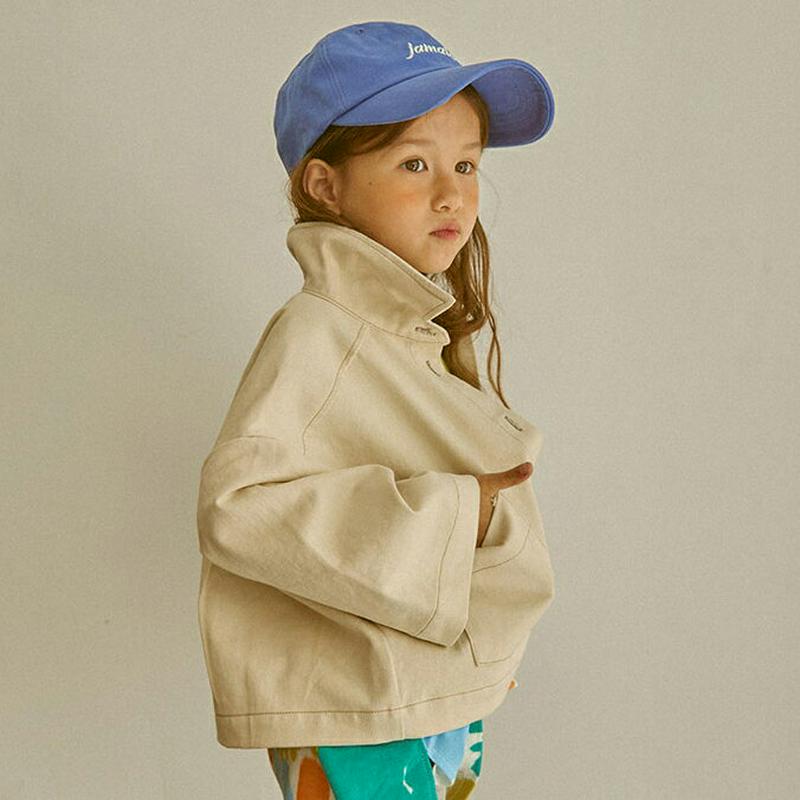 【新作10%OFF】クロップドシャツ(クリーム)・u06051 キッズ【3~8才】【bl】【トップス シャツ クロップド丈 クロ