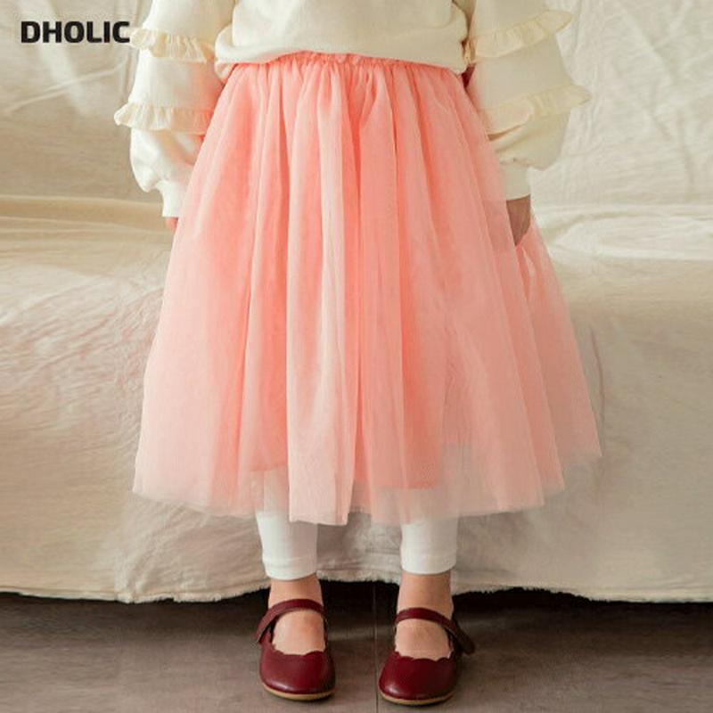 【新作10%OFF】配色チュールスカートレギンス(ピンク)・p005659 キッズ【3~8才】【pt】【すか^とレギンス スカー