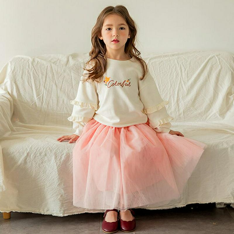 【新作10%OFF】配色チュールスカートレギンス(ピンク)・p005659 キッズ【3~8才】【pt】【すか^とレギンス スカー