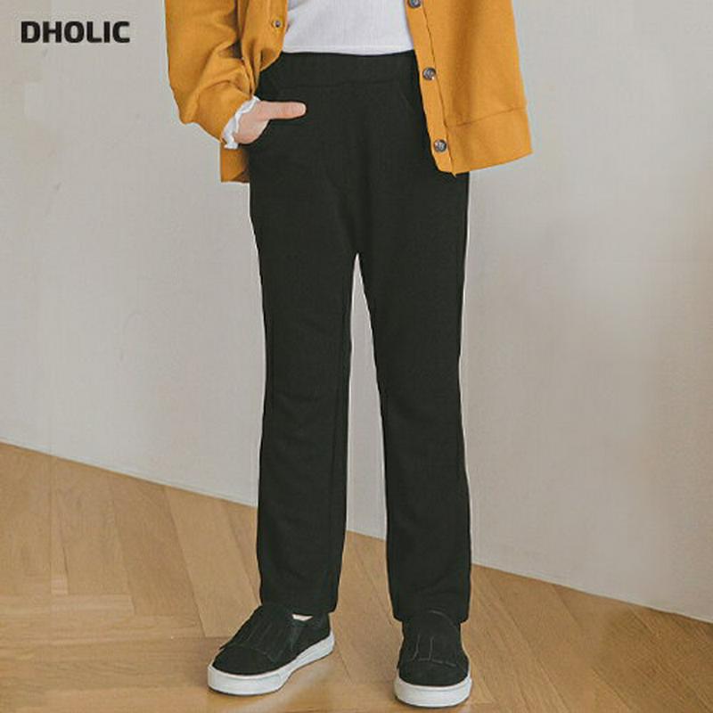 ストレートパンツ・p005767 キッズ【3~8才】【pt】【パンツ ロングパンツ ズボン ボトムス ストレート ストレートパンツ 単色 無地 シンプル きれいめ 春 秋 女の子 男の子 韓国 韓国子供服 子供 こども 子供服 こども服】【KIDS】