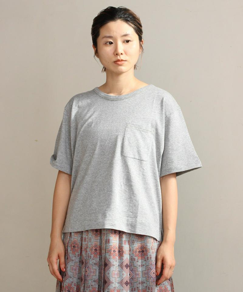●強撚ハイゲージ裏毛ポケット Tシャツ（note et silence.）