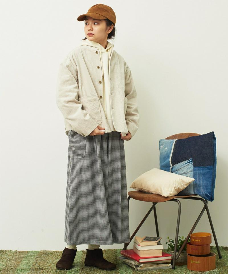 〇mat コーデュロイ スタンドカラージャケット（mat quotidien）