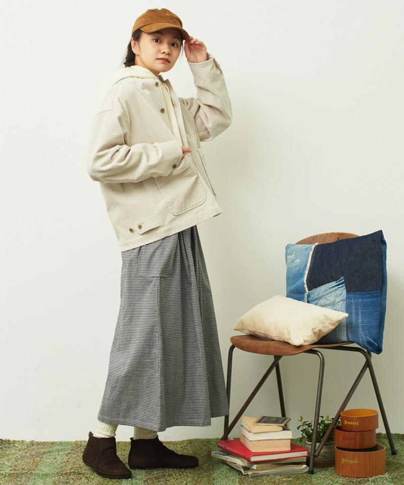 〇mat コーデュロイ スタンドカラージャケット（mat quotidien）