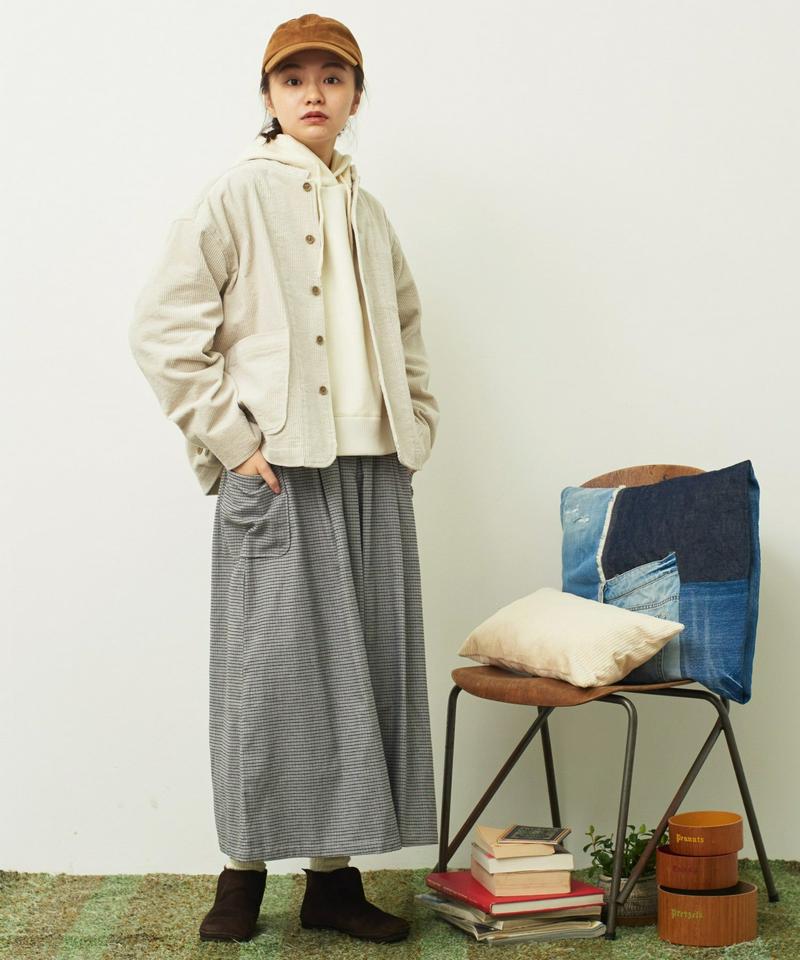 〇mat コーデュロイ スタンドカラージャケット（mat quotidien）