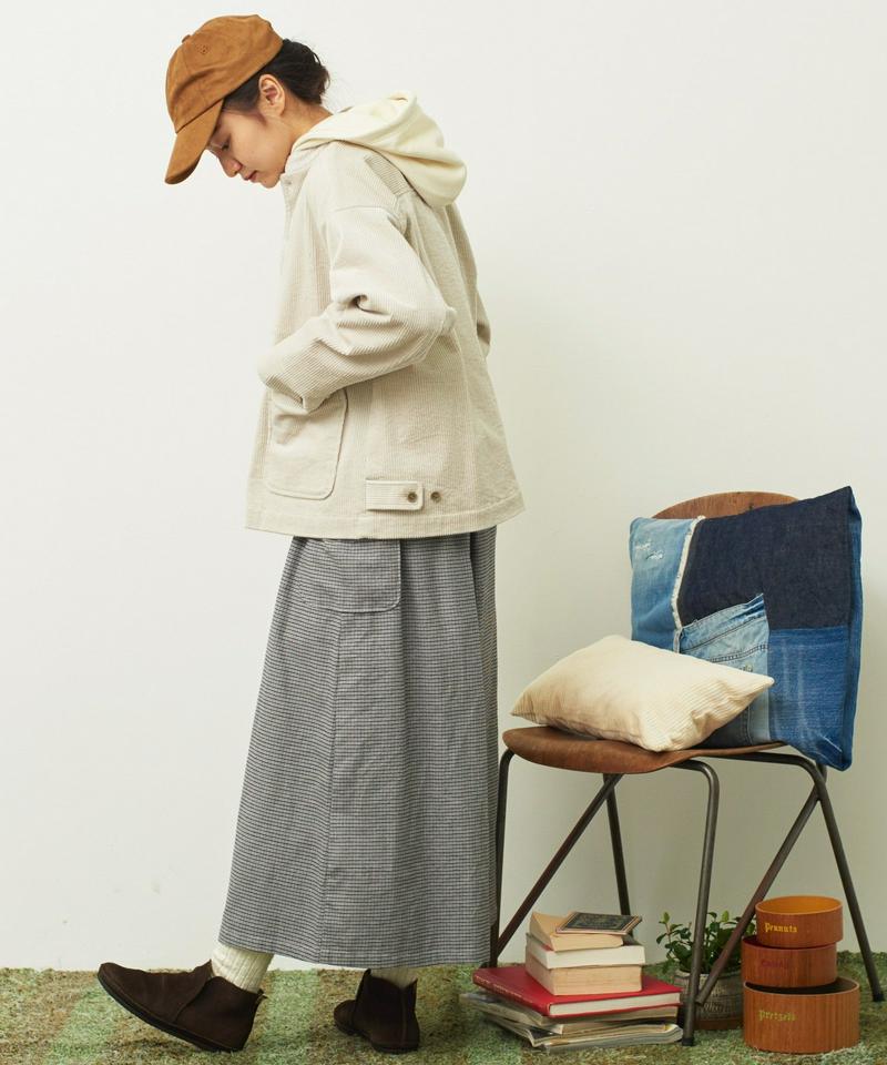 〇mat コーデュロイ スタンドカラージャケット（mat quotidien）