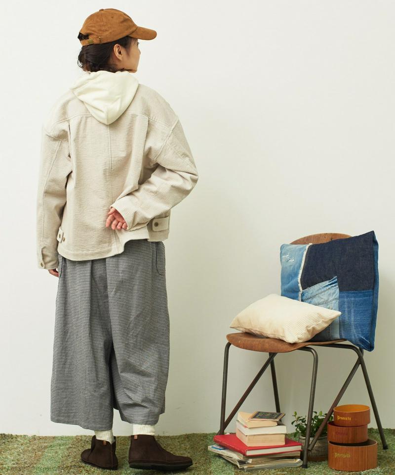 〇mat コーデュロイ スタンドカラージャケット（mat quotidien）