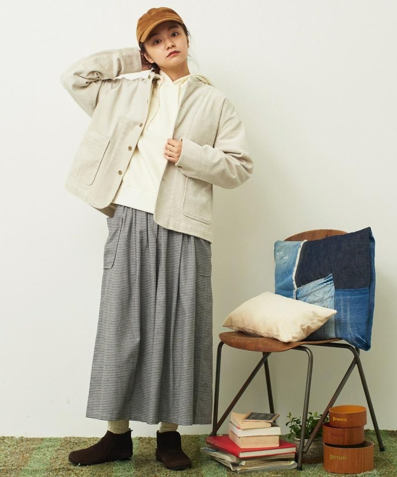 〇mat コーデュロイ スタンドカラージャケット（mat quotidien）
